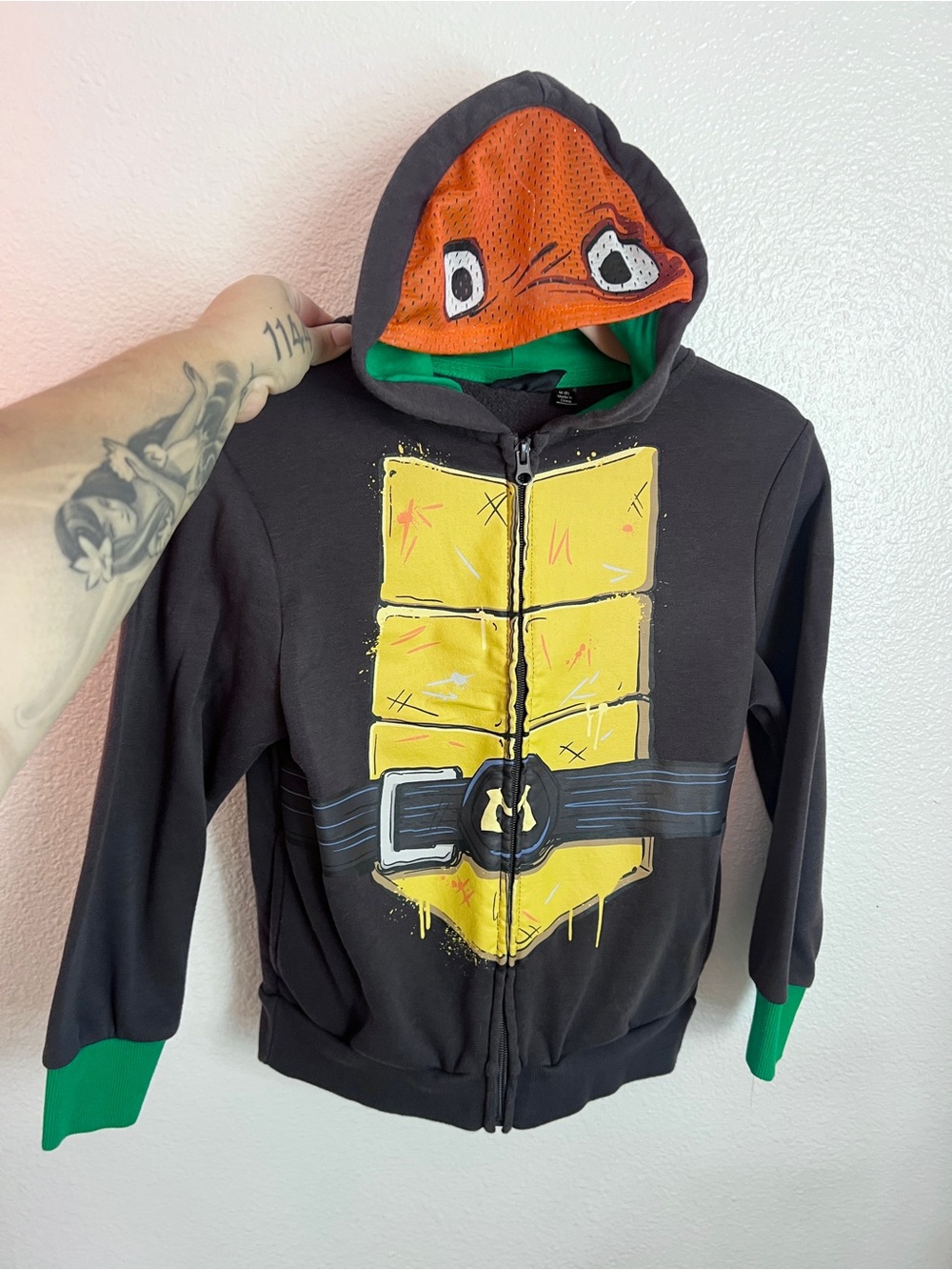 Nickelodeon TMNT Boy's Zip Up Hoodie